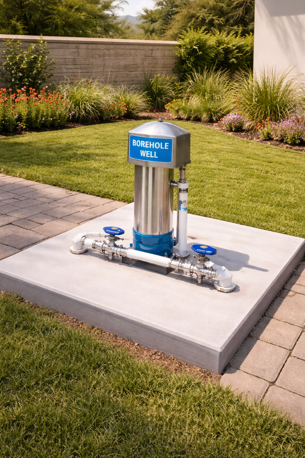 Cleaning and rehabilitation plan for blocked borehole