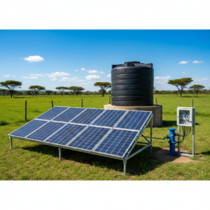 Solar pump sizing and system design for your borehole